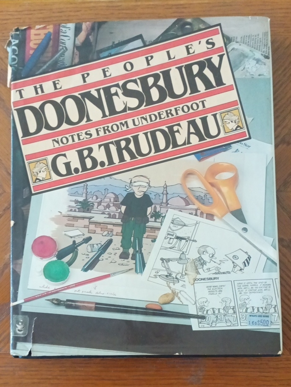 Doonesbury Notes From Underfoot Hardcover Book 1979 - 1981